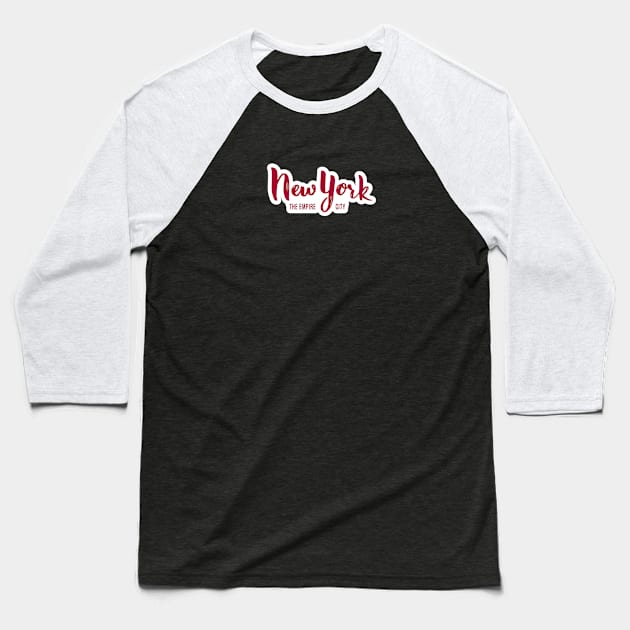 New York Baseball T-Shirt by TambuStore